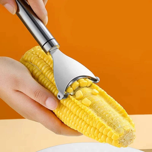 Stainless Steel Corn Peeler Multi-Row Kernel Remover