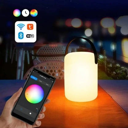 Waterproof Cordless LED Table Lamp for Indoor and Outdoor Use
