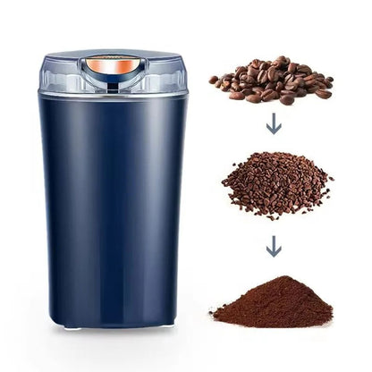 Electric Mini Grinder, Compact Countertop Design with Stainless Steel Blades