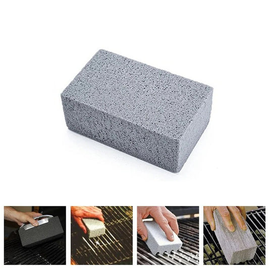 Heavy-Duty Pumice Stone BBQ Cleaning Brick