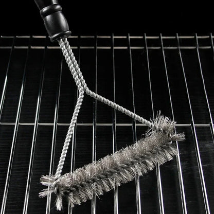 Stainless Steel Barbecue Grill Brush with Long Handle Cleaner