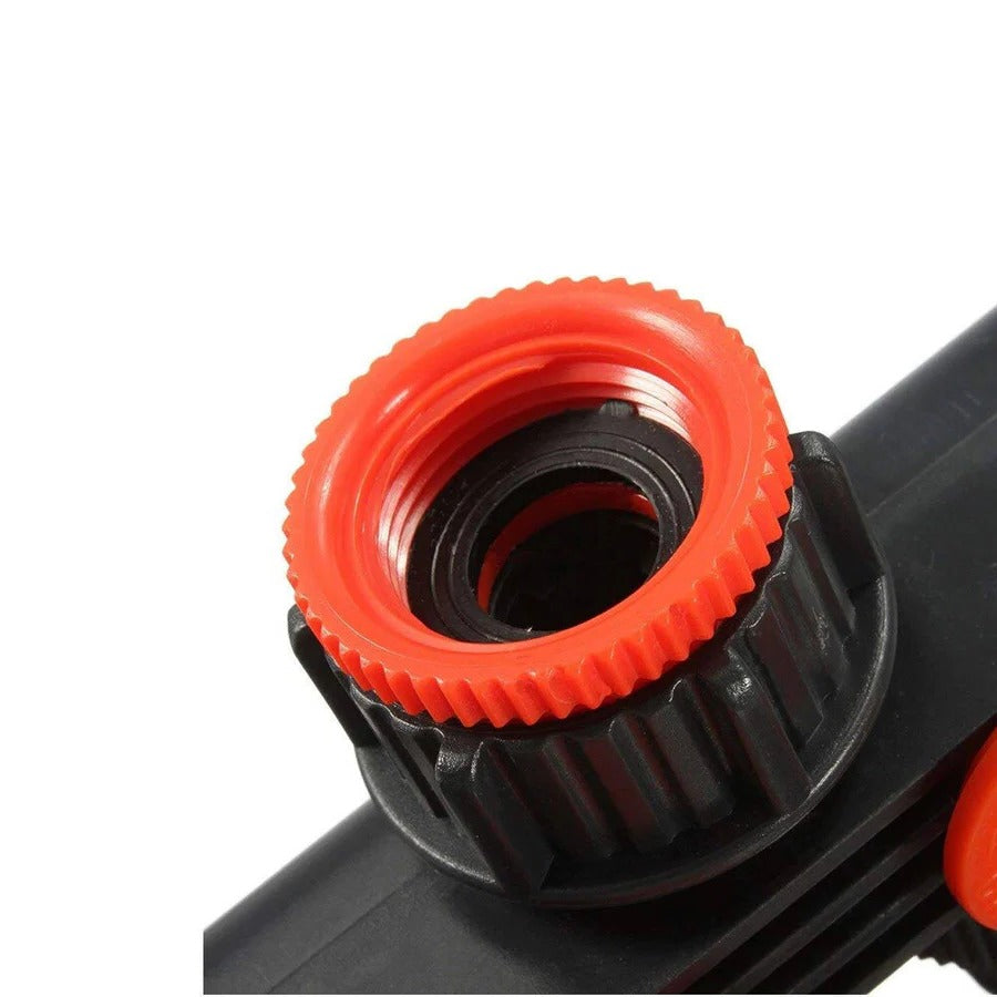 4-Way Garden Hose Splitter with Valves