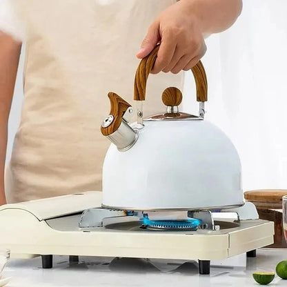 Whistling Tea Kettle with Heat Resistant Handle