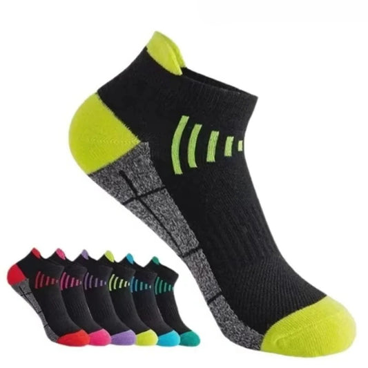 Breathable Low Cut Athletic Socks for Men and Women, 6 Pairs