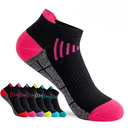 Breathable Low Cut Athletic Socks for Men and Women, 6 Pairs