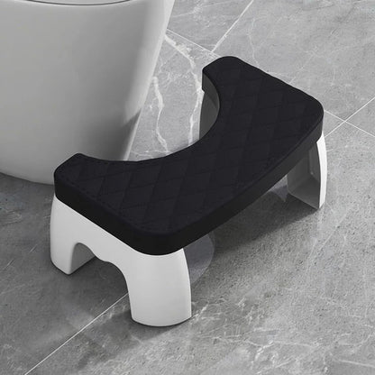Bathroom Posture Stool with Non-Slip Textured Base and Compact Design