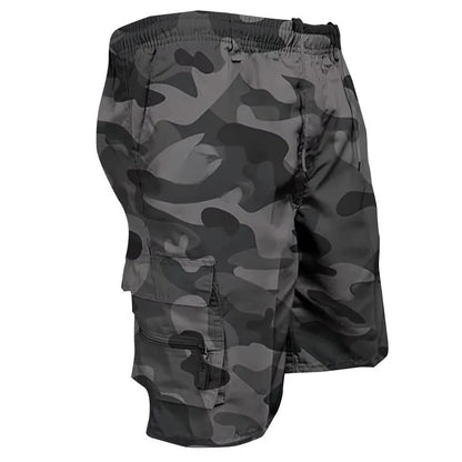 Men’s Multi‑Pocket Cargo Shorts