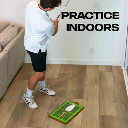Golf Swing Trainer Mat – Detection and Feedback Practice Tool