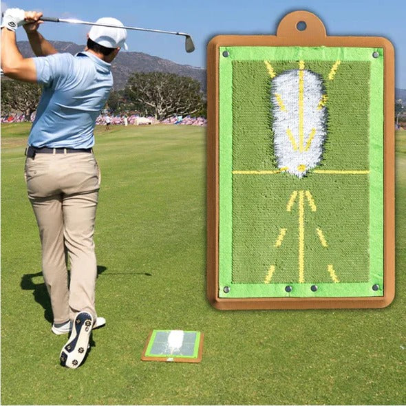 Golf Swing Trainer Mat – Detection and Feedback Practice Tool
