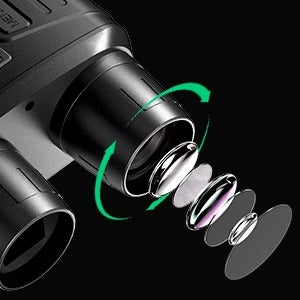 Long Range Night Vision Binoculars Infrared Enhanced