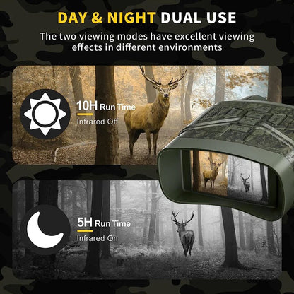 Long Range Night Vision Binoculars Infrared Enhanced