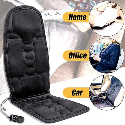 Electric Massage Seat Cushion With Soothing Heat For Home Car Office