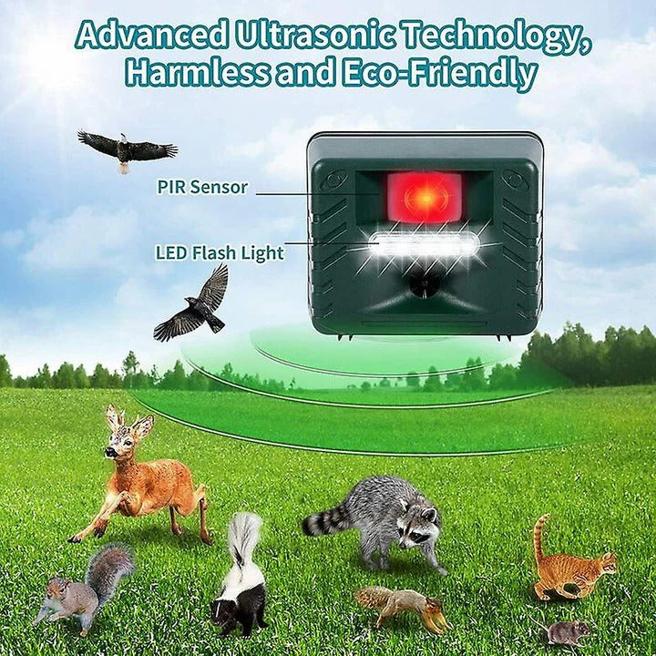 Effective Woodpecker Control Ultrasonic Bird Repellent Device