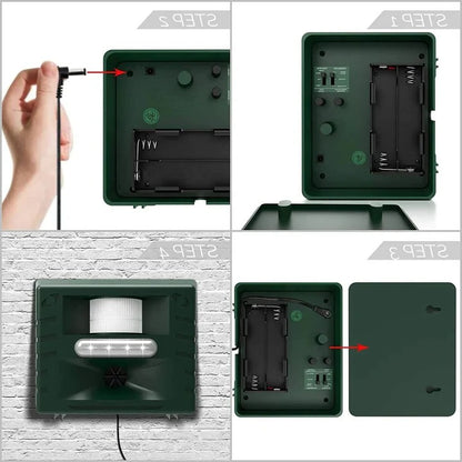 Effective Woodpecker Control Ultrasonic Bird Repellent Device