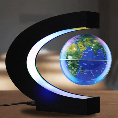 Magnetic Levitation Globe with LED Lighting and Rotating Display
