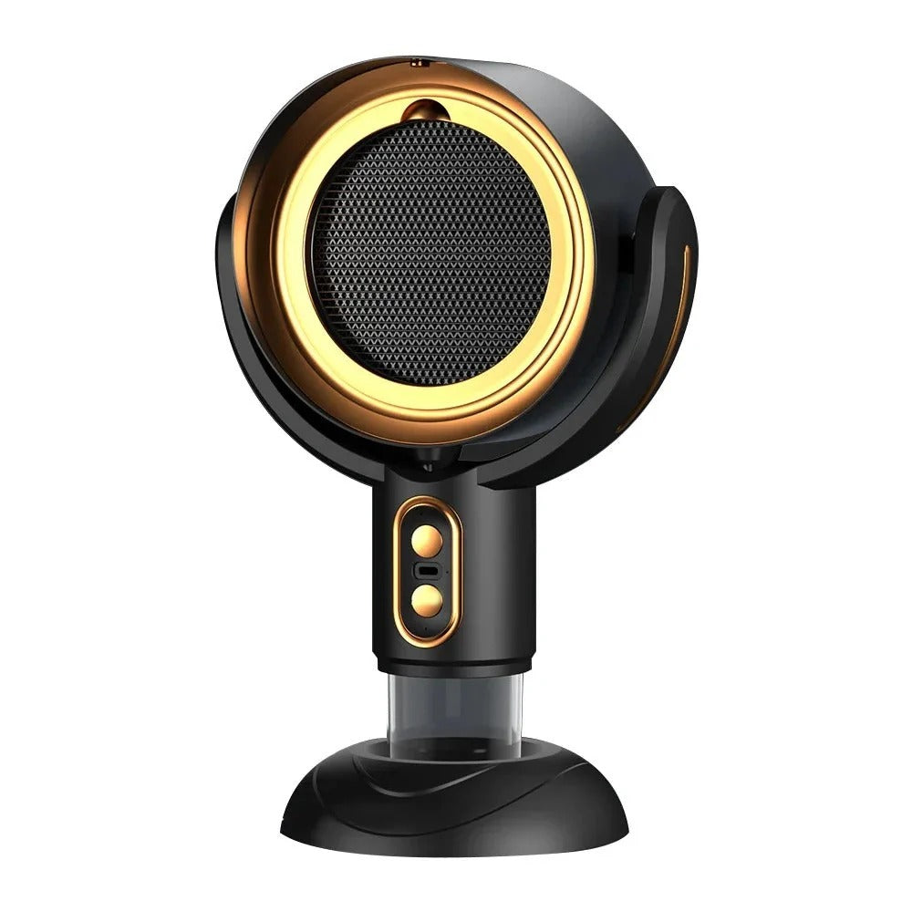 Rechargeable Desktop Air Purifier with Negative Ion Technology and Adjustable Angle