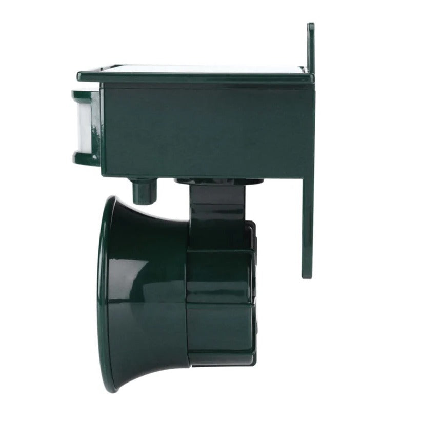 Solar Powered Motion Activated Outdoor Bird Deterrent Device