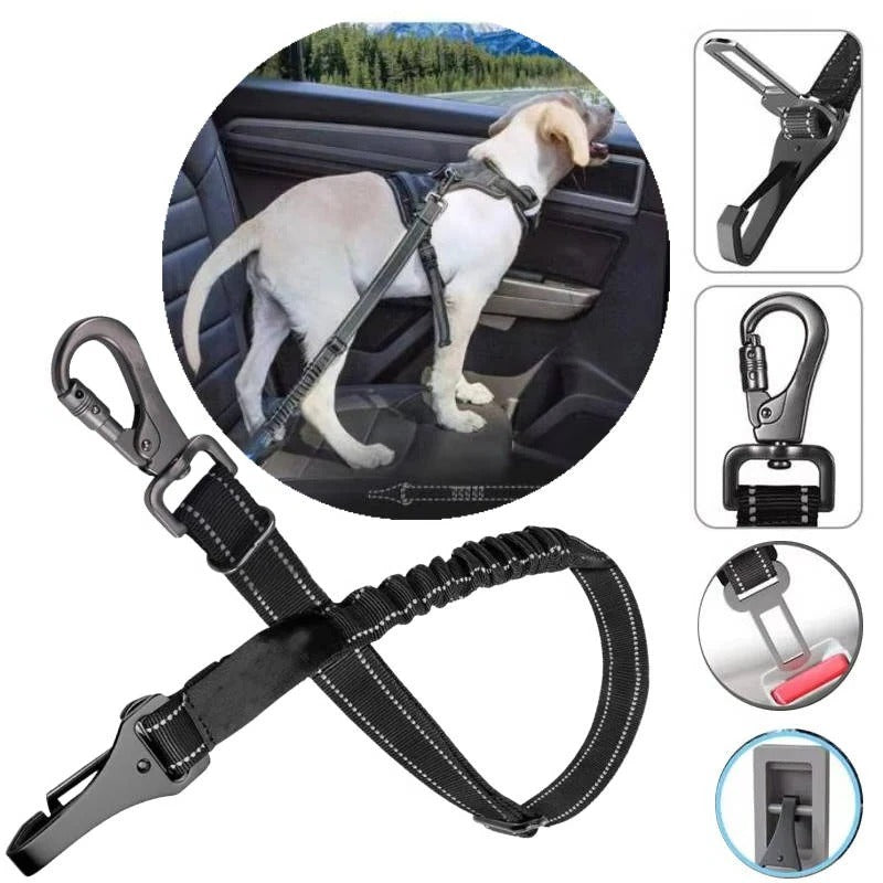Adjustable Car Seatbelt Harness for Dogs
