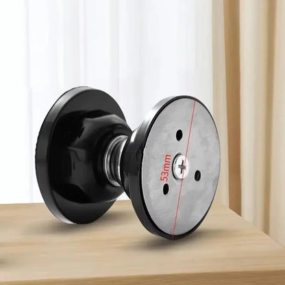 Magnetic Door Holder with Adhesive Installation and Stainless Steel Construction