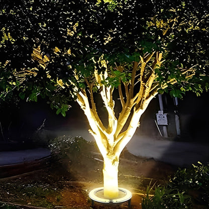 Warm White LED Landscape Spotlight with Ground Stake and Weatherproof Housing