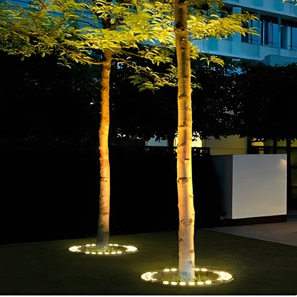 Warm White LED Landscape Spotlight with Ground Stake and Weatherproof Housing