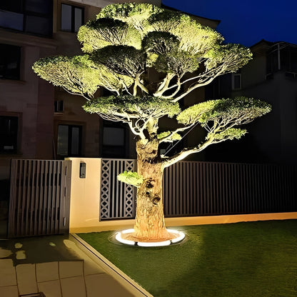 Warm White LED Landscape Spotlight with Ground Stake and Weatherproof Housing