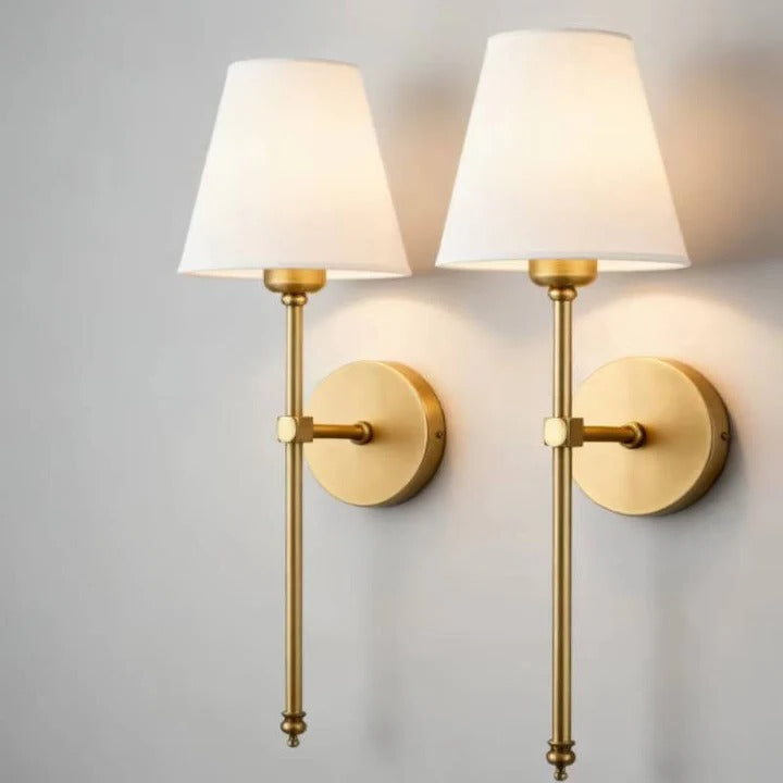 Cordless Wall Sconce with Adjustable Brightness and Remote Control, 630 Lumens