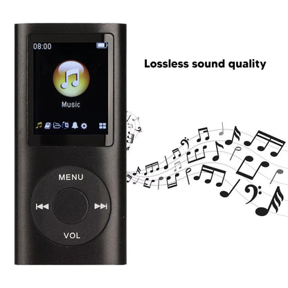 Portable MP3 Player with Lossless Audio and 1.8 Inch LCD Screen