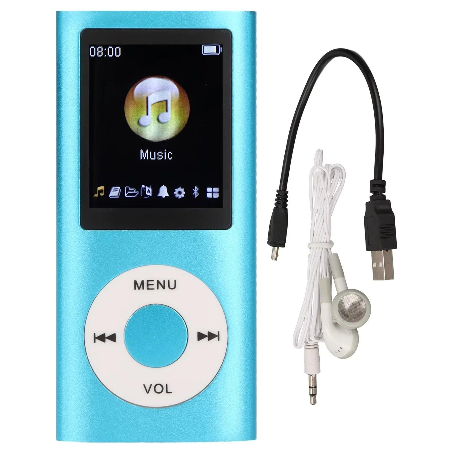 Portable MP3 Player with Lossless Audio and 1.8 Inch LCD Screen