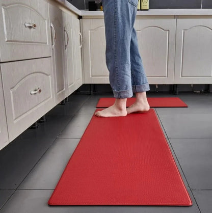 Anti-Fatigue Kitchen Mat with Dense Foam Cushioning and Textured Rubber Base