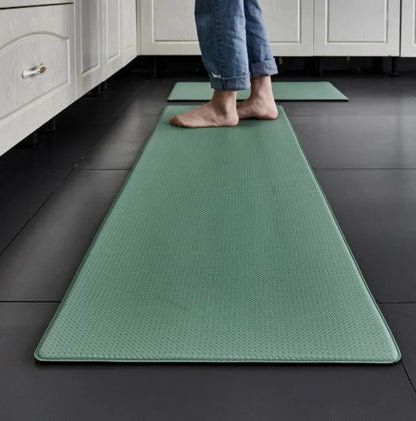 Anti-Fatigue Kitchen Mat with Dense Foam Cushioning and Textured Rubber Base