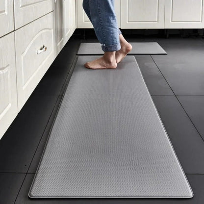 Anti-Fatigue Kitchen Mat with Dense Foam Cushioning and Textured Rubber Base