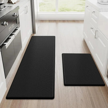Anti-Fatigue Kitchen Mat with Dense Foam Cushioning and Textured Rubber Base