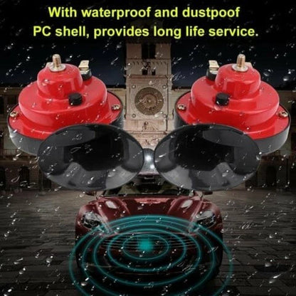 Universal 12V Truck Horn, Compact Loud Design
