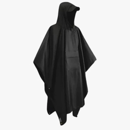 Lightweight Packable Rain Poncho for Outdoor Use