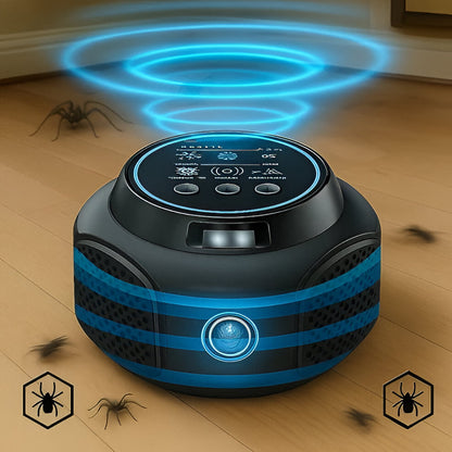 Ultrasonic Pest Repeller with 25-45 KHz Frequency and Silent Operation, 3200 Sq Ft Coverage