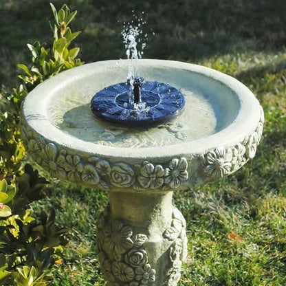 Solar Water Fountain Pump with Multiple Nozzles for Ponds and Birdbaths