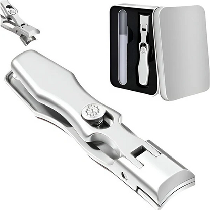 Travel Nail Clipper – Stainless Steel, Non-Slip Handle