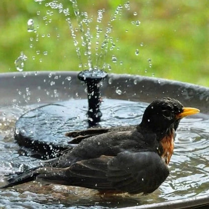 Solar Water Fountain Pump with Multiple Nozzles for Ponds and Birdbaths