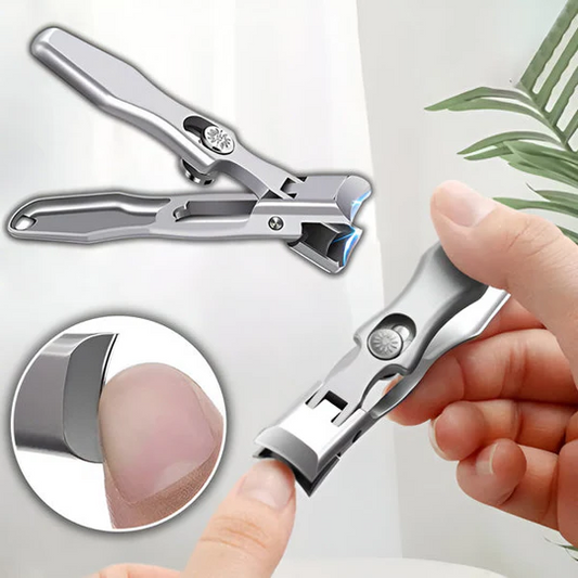 Travel Nail Clipper – Stainless Steel, Non-Slip Handle