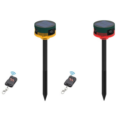 Solar-Powered 360° Repeller for Pigeons, Birds, and Wild Animals