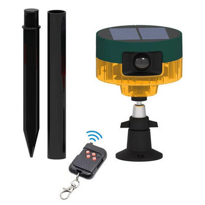 Solar-Powered 360° Repeller for Pigeons, Birds, and Wild Animals