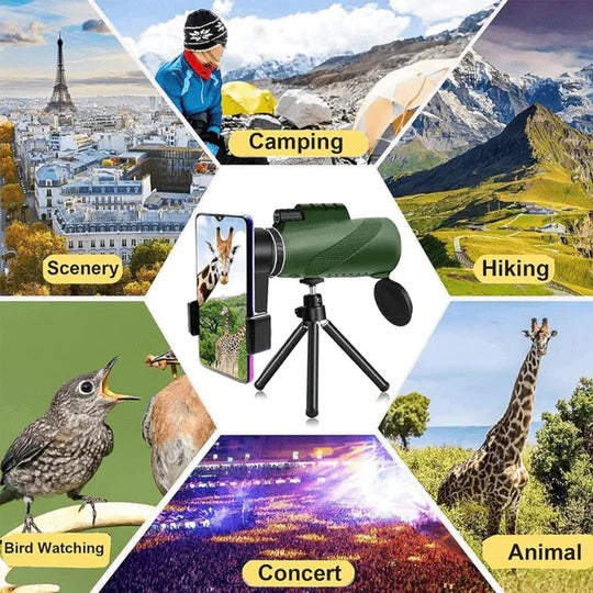 Compact Handheld Monocular – Lightweight Viewing Scope