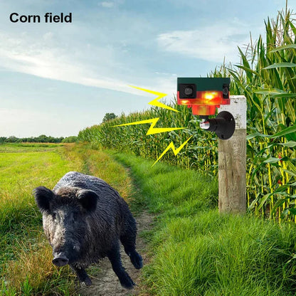 Solar-Powered 360° Repeller for Pigeons, Birds, and Wild Animals