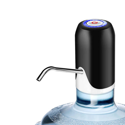 Electric Water Pump with USB Rechargeable Battery and Auto Shutoff for 3-5 Gallon Bottles