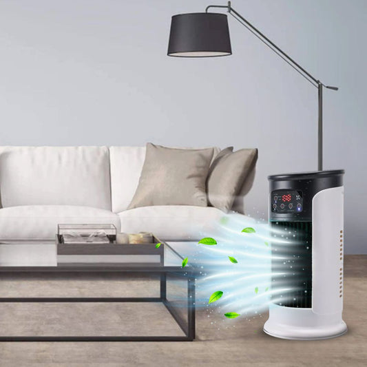 Portable Air Cooling Unit with Six Speed Settings and Swing Mode, 300ml Tank
