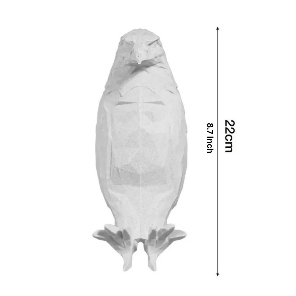 Wall Mounted Bird Silhouette Light with 3D Wing Projection and Warm LED