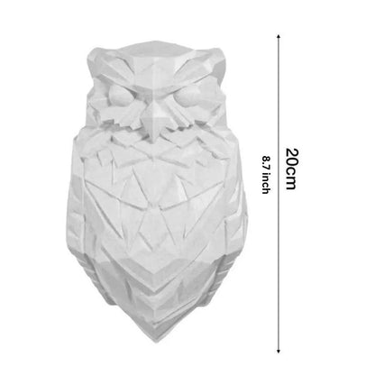 Wall Mounted Bird Silhouette Light with 3D Wing Projection and Warm LED