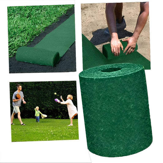 Grass Seed Mat with Pre-Embedded Seeds and Micro Fertilizer, Biodegradable