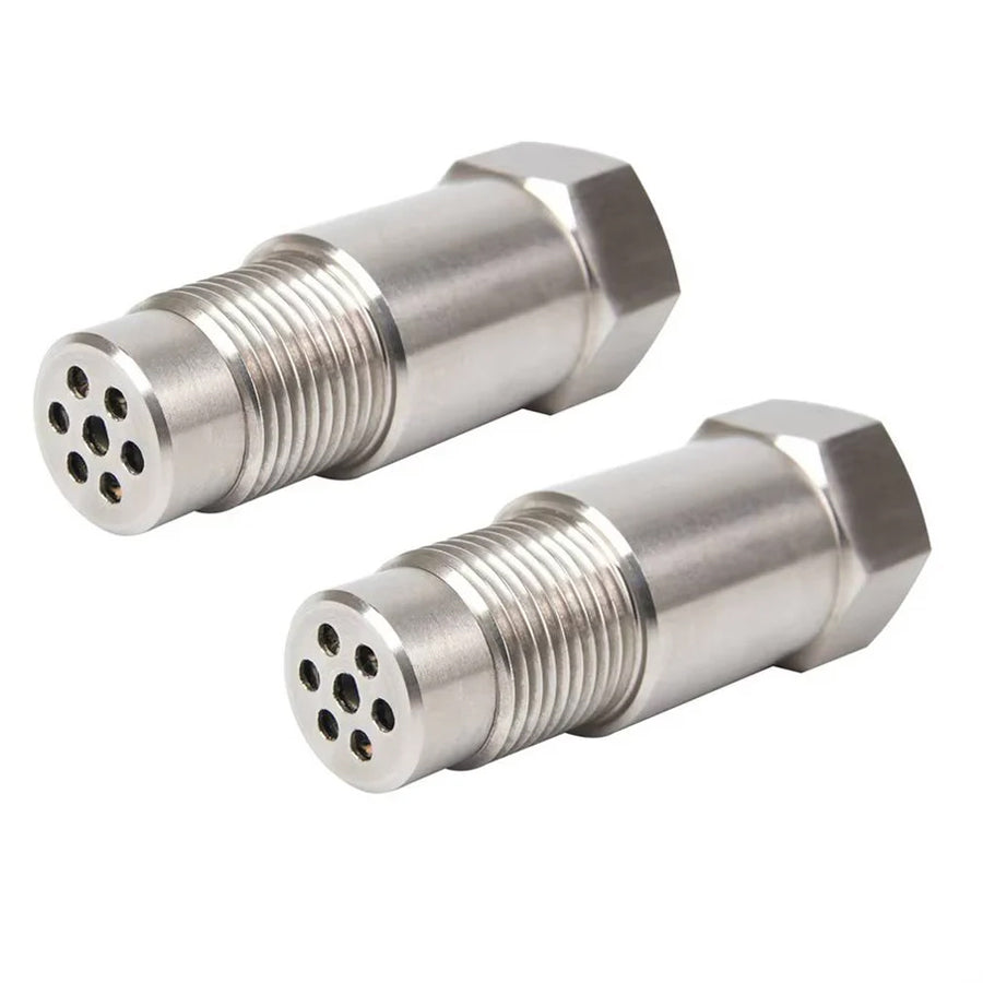 Car CEL Fix O2 Sensor, Check Engine Light Eliminator Adapter with Mini CAT, Set of 2